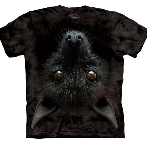 The Mountain Vintage T-Shirt Bat Tie Dye Graphic Size Small - Picture 2 of 5